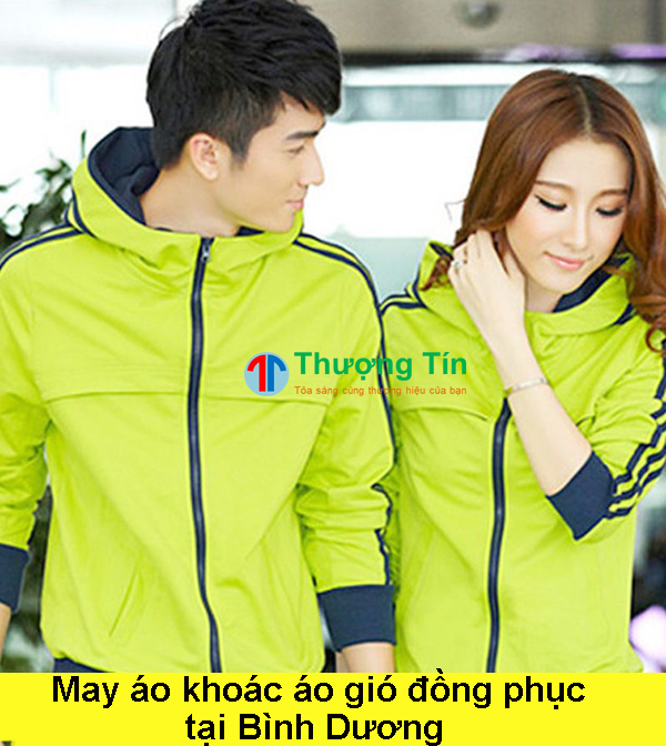 may áo khoác, áo gió tại Bình Dương